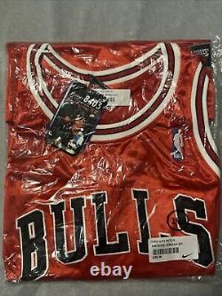 Nike Authentic Michael Jordan Chicago Bulls 23 Jersey Red XXL Flight 8403