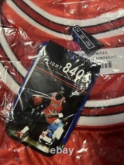 Nike Authentic Michael Jordan Chicago Bulls 23 Jersey Red XXL Flight 8403