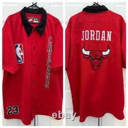 Nike Chicago Bulls Michael Jordan 1984-85 Warm Up Jersey / Shooting Shirt XXL