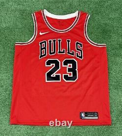 Nike Chicago Bulls Michael Jordan Swingman Jersey Size XL Red NBA Basketball