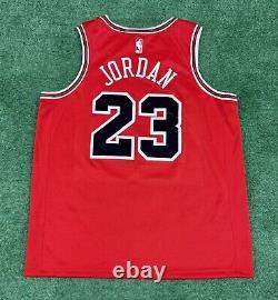 Nike Chicago Bulls Michael Jordan Swingman Jersey Size XL Red NBA Basketball