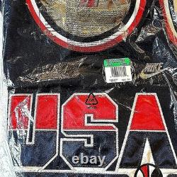 Nike Michael Jordan 1992 Dream Team USA Jersey Navy XL Stitched Sealed NWT