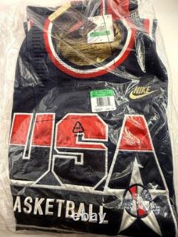 Nike Michael Jordan 1992 Dream Team USA Jersey Navy XL Stitched Sealed NWT