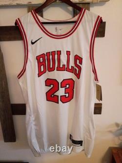 Nike Michael Jordan Chicago Bulls Authentic Jersey Size 56 + 2 Length xxl