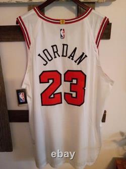 Nike Michael Jordan Chicago Bulls Authentic Jersey Size 56 + 2 Length xxl