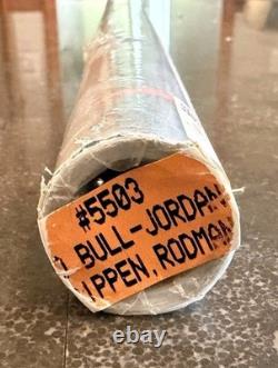 Original 1996 Michael Jordan Nike Poster NO BULL 23 X 76 NOS with label