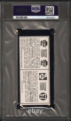 PSA 8 MICHAEL JORDAN v LARRY BIRD FINAL GAME CELTICS @ BULLS 1992 NBA TICKET