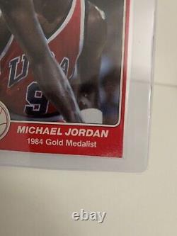 RARE 1984 1985 Star # 195 MICHAEL JORDAN Chicago Bulls Gold Medalist RC Rookie