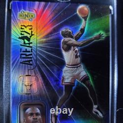 RARE 1998-99 Upper Deck Ionix Area 23 Michael Jordan Refractor #A7 Mojo Bulls
