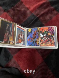 RARE MICHAEL JORDAN CARDS 12 Page Binder