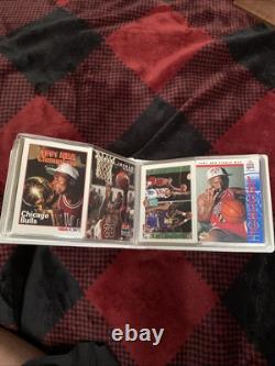 RARE MICHAEL JORDAN CARDS 12 Page Binder