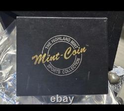 RARE MICHAEL JORDAN HIGHLAND MINT. 999 silver COIN WithCOA 122 of 125
