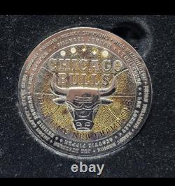 RARE MICHAEL JORDAN HIGHLAND MINT. 999 silver COIN WithCOA 122 of 125