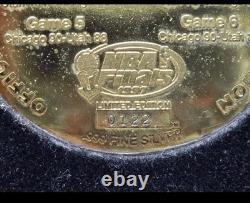 RARE MICHAEL JORDAN HIGHLAND MINT. 999 silver COIN WithCOA 122 of 125