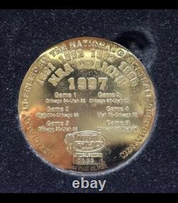 RARE MICHAEL JORDAN HIGHLAND MINT. 999 silver COIN WithCOA 122 of 125