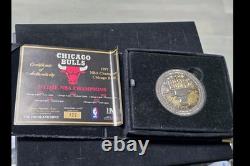 RARE MICHAEL JORDAN HIGHLAND MINT. 999 silver COIN WithCOA 122 of 125
