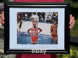 RARE Michael Jordan Framed 1989 8x10 Print, Struck from ORIGINAL Negative #1/5