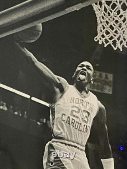 RARE Michael Jordan Len Bias Photo Poster UNC Tar Heels Nike GASTON WARD CALLUM
