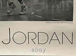 RARE Michael Jordan Len Bias Photo Poster UNC Tar Heels Nike GASTON WARD CALLUM