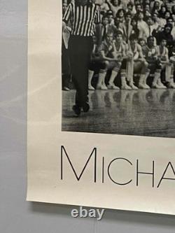 RARE Michael Jordan Len Bias Photo Poster UNC Tar Heels Nike GASTON WARD CALLUM