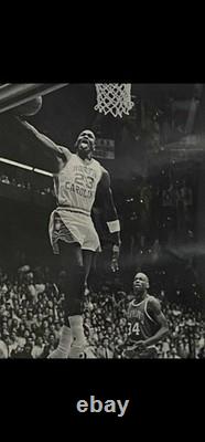 RARE Michael Jordan Len Bias Photo Poster UNC Tar Heels Nike GASTON WARD CALLUM