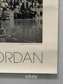 RARE Michael Jordan Len Bias Photo Poster UNC Tar Heels Nike GASTON WARD CALLUM