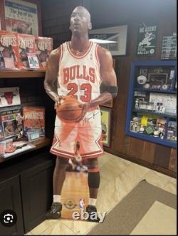 Rare 1996 Michael Jordan Upper Deck Life Size Cardboard Stand Up