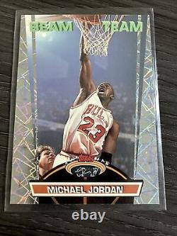 Rare Desirable 1992-93 Topps Stadium Club #1 Michael Jordan NM Hologram