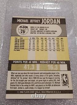 Rare Errors? 1990 Fleer Michael Jordan 2 Print Errors On Iconic Basketball Card