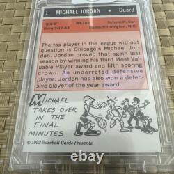 Rare Michael Jordan Chicago Bulls NBA #1 Sports Trading Card 1992 BB Cards