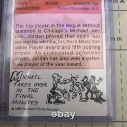 Rare Michael Jordan Chicago Bulls NBA #1 Sports Trading Card 1992 BB Cards