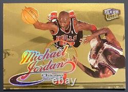 Rare Michael Jordan Gold Medallion 1998-99 Fleer Ultra 85g Nmt