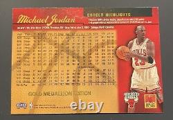 Rare Michael Jordan Gold Medallion 1998-99 Fleer Ultra 85g Nmt