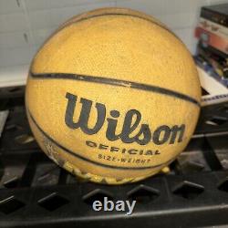 Rare Wilson Michael Jordan Mvp Autographed Basketball