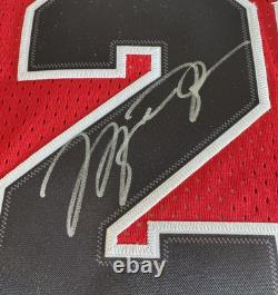 SIGNED Autographed Michael Jordan Chicago Bulls #23 FINALS Jersey Throwback
