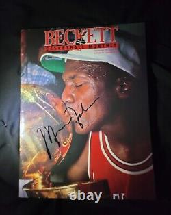 SIGNED Michael Jordan Beckett