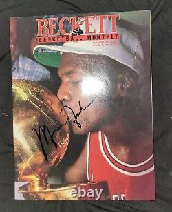 SIGNED Michael Jordan Beckett