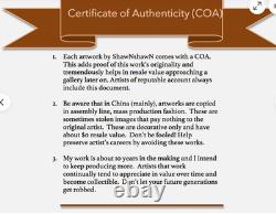 ShawNshawN Original painting 11x14 paper Michael Jordan basketball GOAT pop art