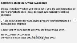 ShawNshawN Original painting 11x14 paper Michael Jordan basketball GOAT pop art