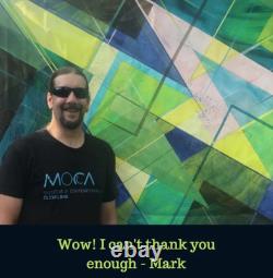 ShawNshawN Original painting 11x14 paper Michael Jordan basketball GOAT pop art