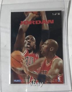 Skybox 1995 Ntense Gold Foil Michael Jordan Card #3 Of 10