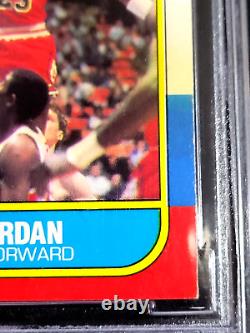 Stain Bccg 8 1986 Michael Jordan #57 Fleer Rookie Basketball G4222e35518kq