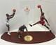 The Danbury Mint 3 Figure Michael Jordan Lifetime of Achievement