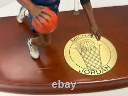 The Danbury Mint 3 Figure Michael Jordan Lifetime of Achievement