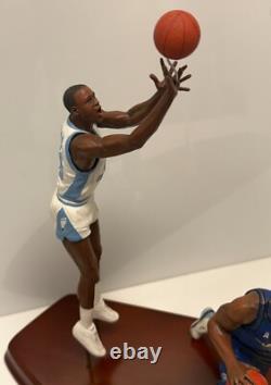 The Danbury Mint 3 Figure Michael Jordan Lifetime of Achievement
