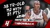 The Game Old Michael Jordan Shuts Down Critics Crazy Highlights Vs Hornets 2001 12 29 51 Points