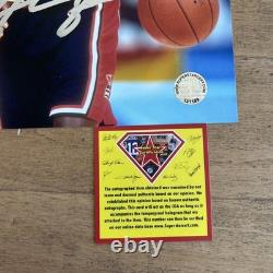 USA Basketball Michael Jordan autographed 8x10 Matte Photo with COA Auto