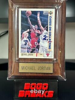 Upper Deck Basketball 1991-92 Michael Jordan Cards On Collecting 178 Plaque