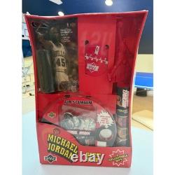 Upper Deck Michael Jordan Gift Set Milk Cap Pogs Air Slammin Vintage Bulls 45
