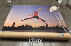VINTAGE 1985 Nike Air Jordan Jumpman Poster with? Original tube VG+ $1,875 firm